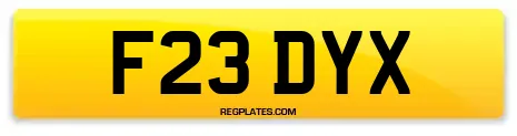 F23 DYX