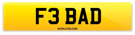 F3 BAD