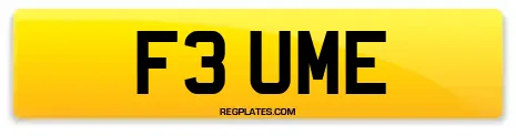 F3 UME