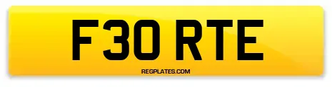 F30 RTE