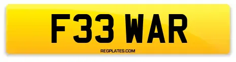 F33 WAR