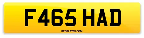 F465 HAD