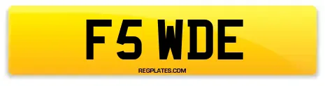 F5 WDE