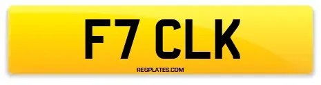 F7 CLK