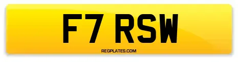 F7 RSW