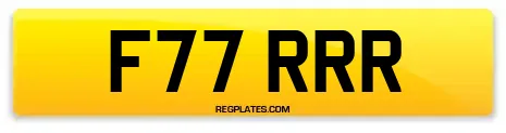F77 RRR
