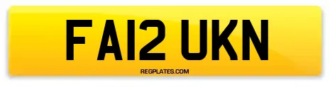 FA12 UKN