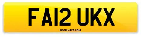FA12 UKX