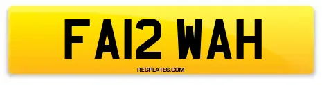 FA12 WAH