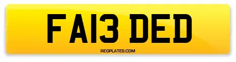FA13 DED
