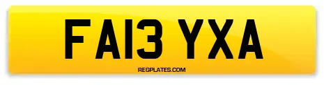 FA13 YXA