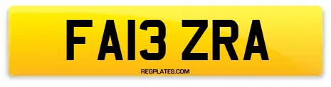 FA13 ZRA
