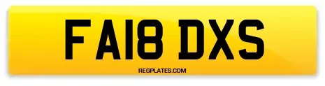 FA18 DXS