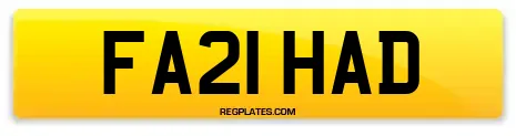 FA21 HAD