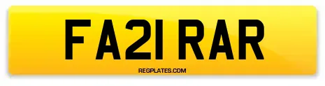 FA21 RAR