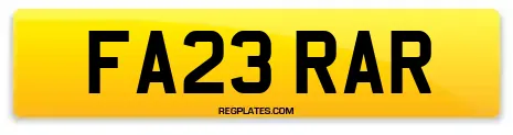 FA23 RAR