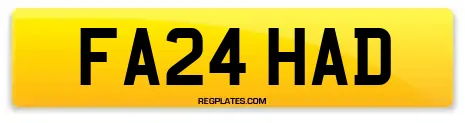 FA24 HAD