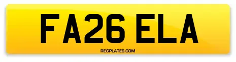 FA26 ELA