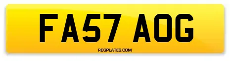 FA57 AOG