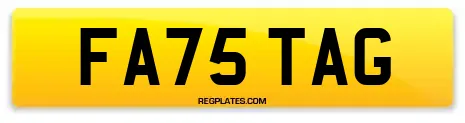 FA75 TAG