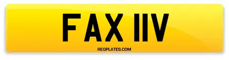 FAX 11V