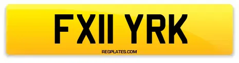FX11 YRK