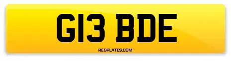 G13 BDE