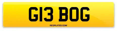 G13 BOG