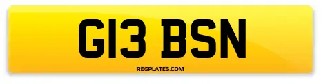 G13 BSN