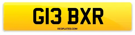 G13 BXR