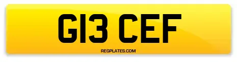 G13 CEF