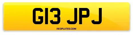 G13 JPJ