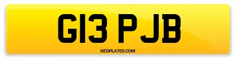 G13 PJB