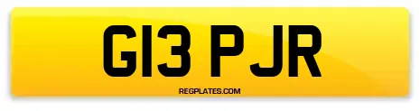 G13 PJR