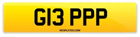 G13 PPP
