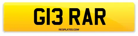 G13 RAR