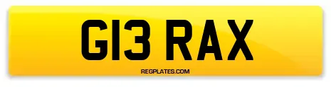 G13 RAX