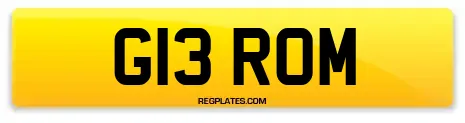 G13 ROM