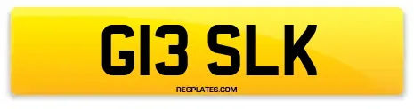 G13 SLK