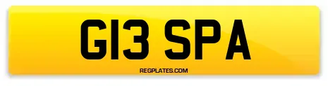 G13 SPA