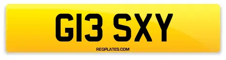 G13 SXY