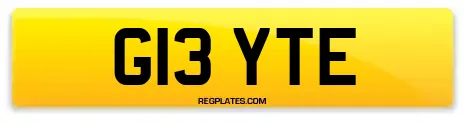 G13 YTE