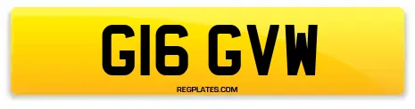 G16 GVW