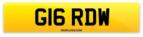 G16 RDW