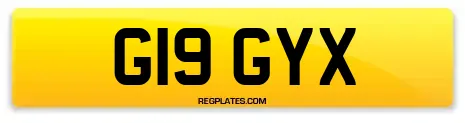 G19 GYX