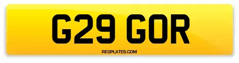 G29 GOR