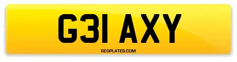 G31 AXY