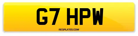 G7 HPW