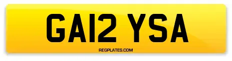 GA12 YSA