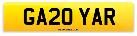 GA20 YAR